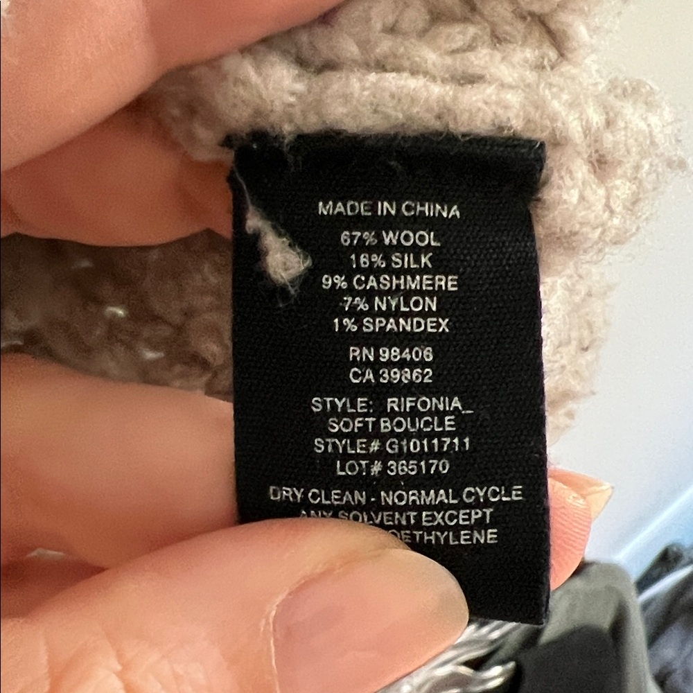Theory Taupe Turtleneck Sweater - Picture 3 of 4